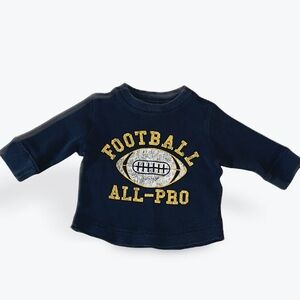 Navy Blue Kids Football All-Pro Shirt